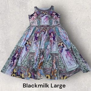 Blackmilk four seasons princess midi dress large
